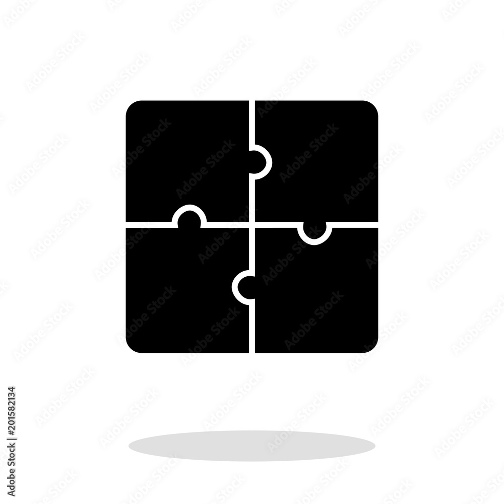 Puzzle vector icon