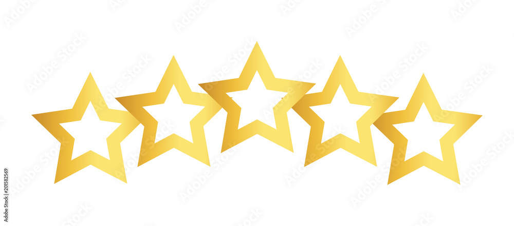 Winner star vector icon, gold design Winner star vector icon, gold design