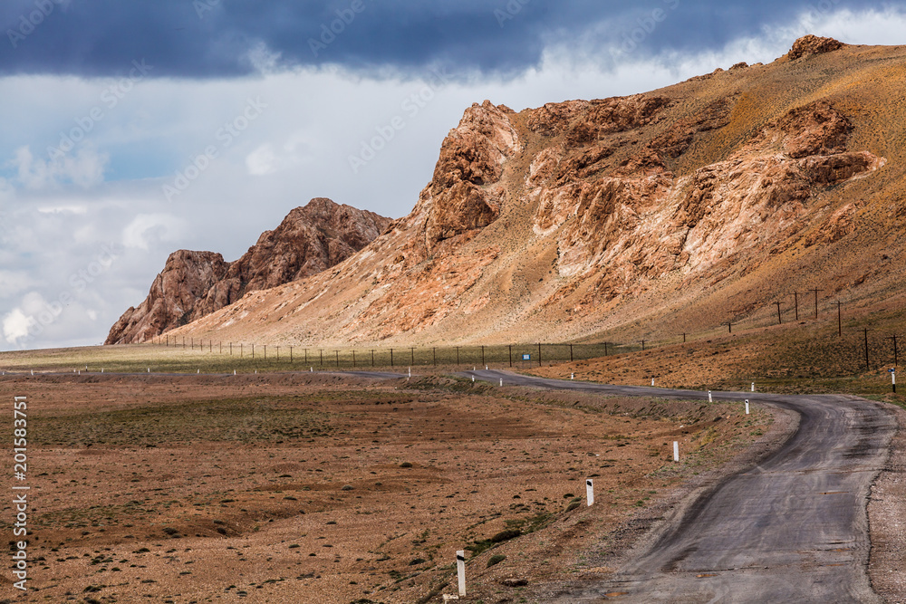 Nice view of Pamir in Tajikistan