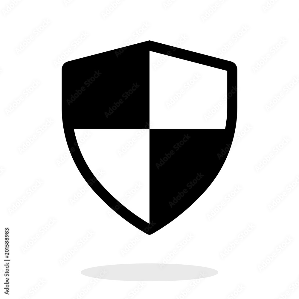 Security vector icon, shield symbol. Safety sign Security vector icon, shield symbol. Safety sign