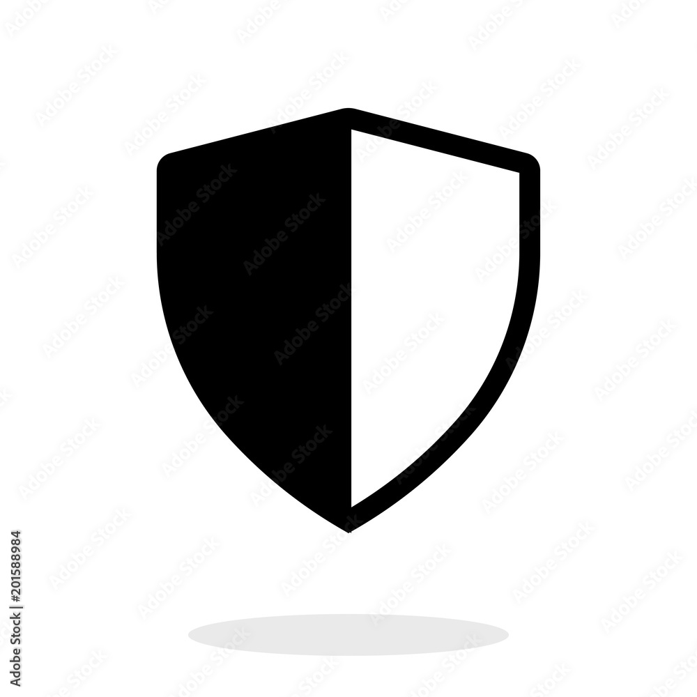 Security vector icon, shield symbol. Safety sign Security vector icon, shield symbol. Safety sign