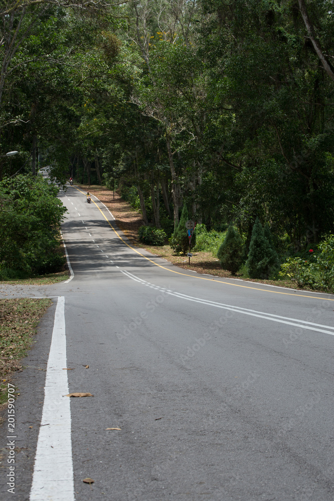 The main street of this place that leads to the town at KUALA KUBU BHARU REST HOUSE. Some images may have under or overexpose effect for varieties of scenes and modes for the images