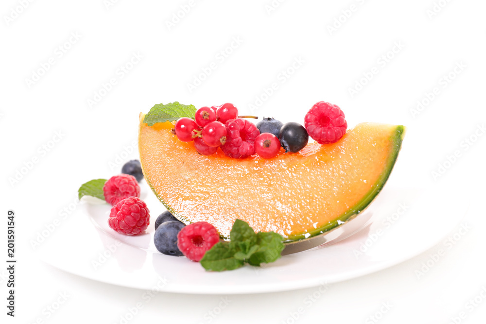 melon and fruits melon and fruits