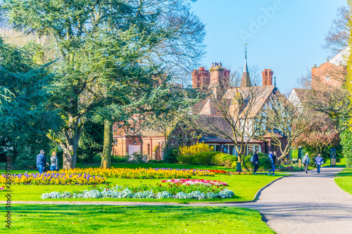 Fototapet Grosvenor Park in Chester, England