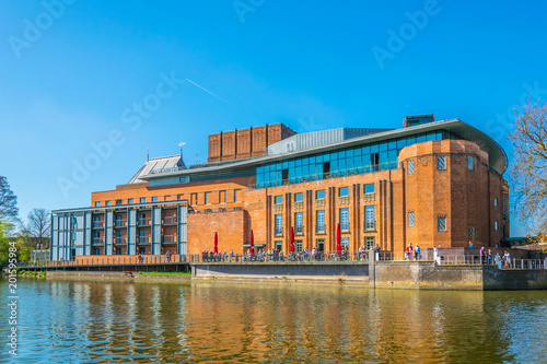 Obraz na płótnie View of the Swan theatre hosting the Royal Shakespeare Company in Stratford upon