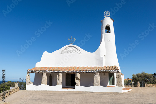 church Stella Maris in Porto Cervo,Sardinia, It