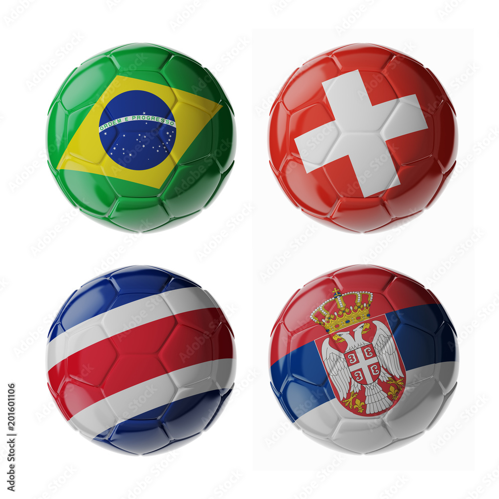 Fototapeta premium Football/soccer balls