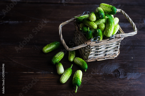 Organic food concept photo