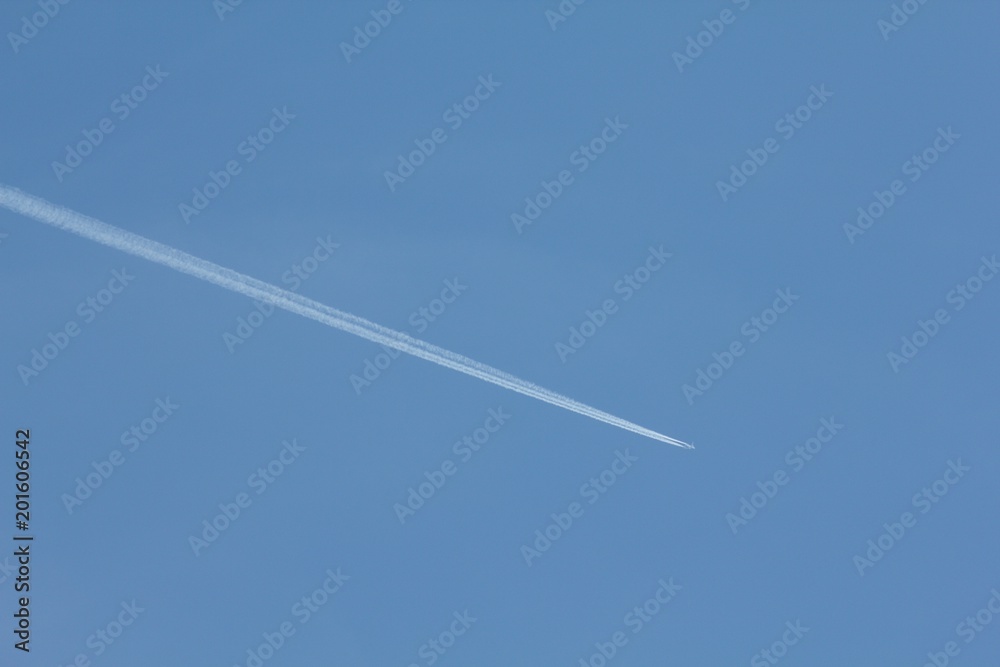 Plane on blue sky, background air transport. Plane on blue sky, background air transport.