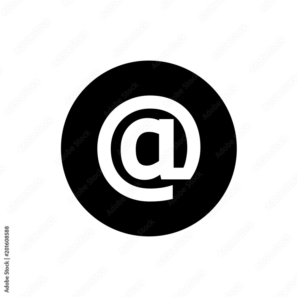 Email icon vector, solid illustration, pictogram isolated Email icon vector, solid illustration, pictogram isolated