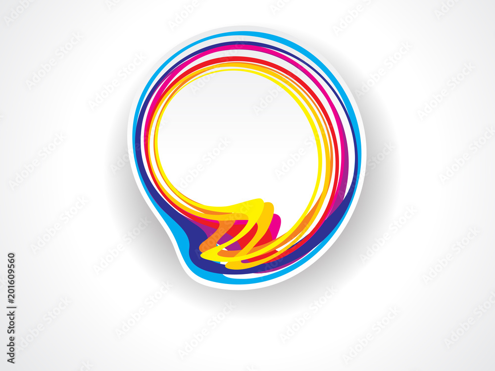 abstract artistic creative chat icon abstract artistic creative chat icon