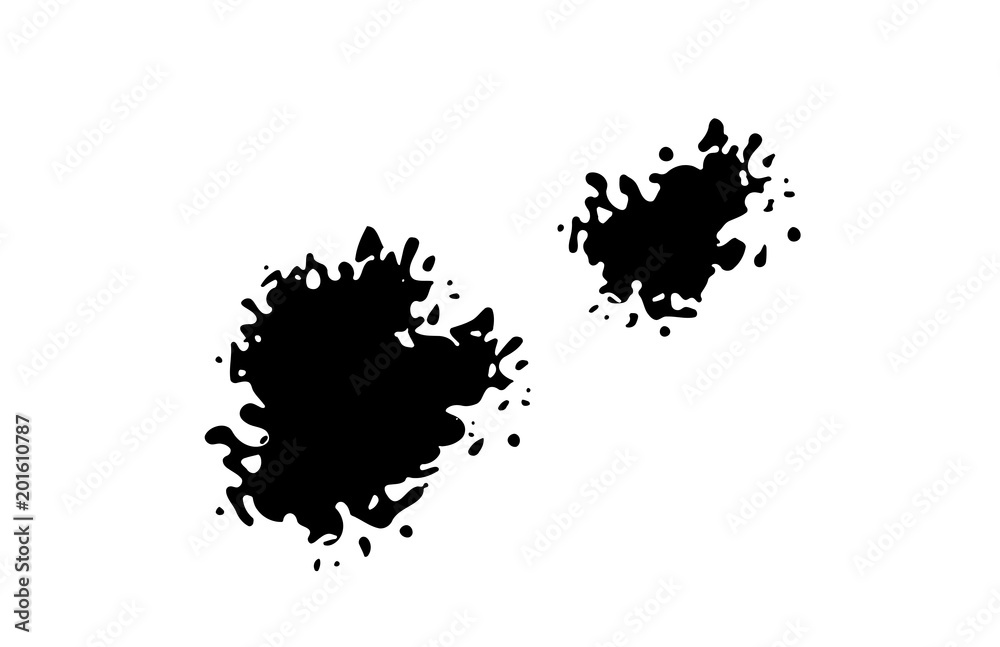 Double Black Ink Spot
