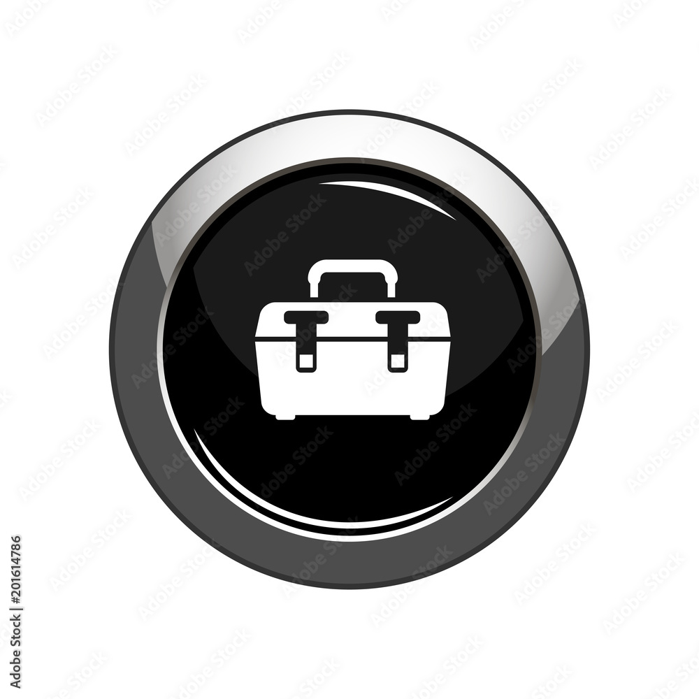 Tool box icon. Vector Illustration Tool box icon. Vector Illustration