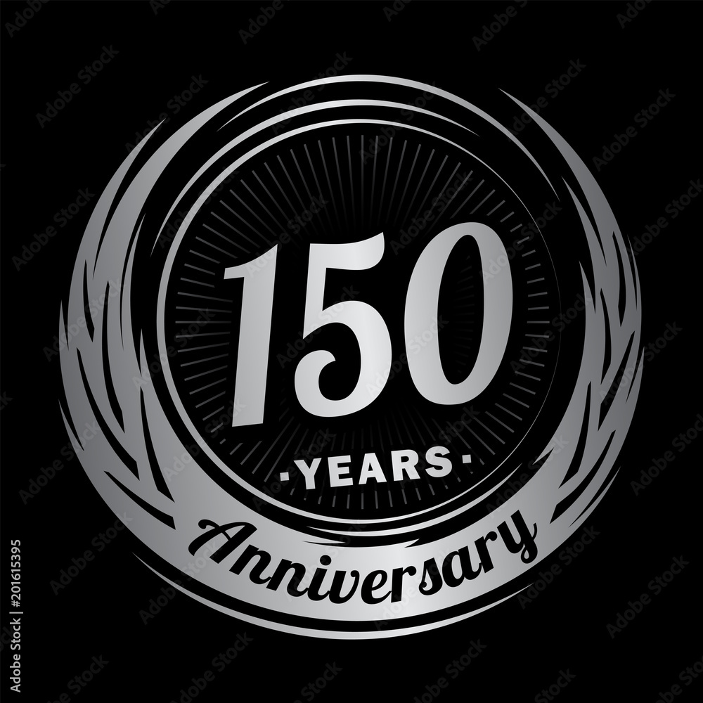 150 years anniversary. Anniversary logo design. 150 years logo 150 years anniversary. Anniversary logo design. 150 years logo
