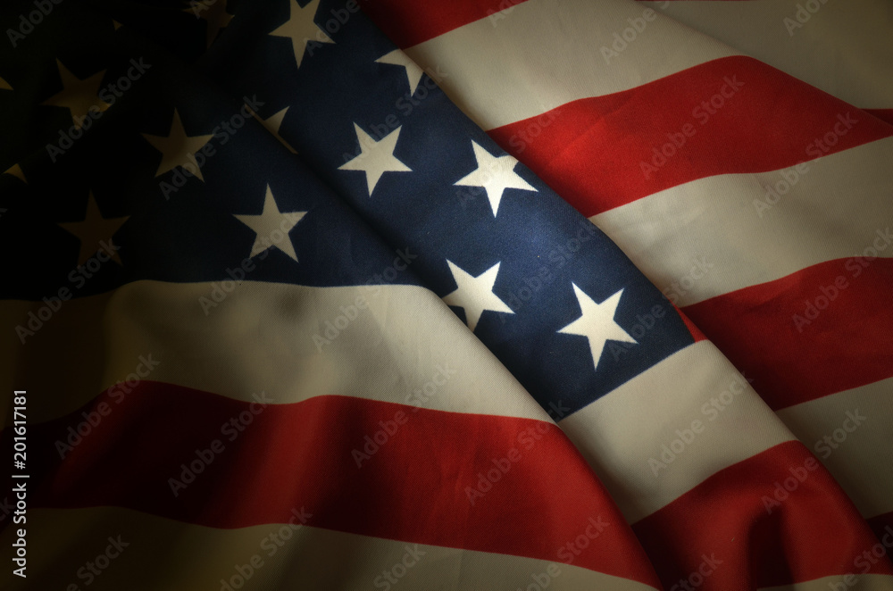 Fototapeta premium Flag USA texture 