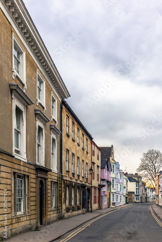 A very colorful and picturesque street in Oxford - 1