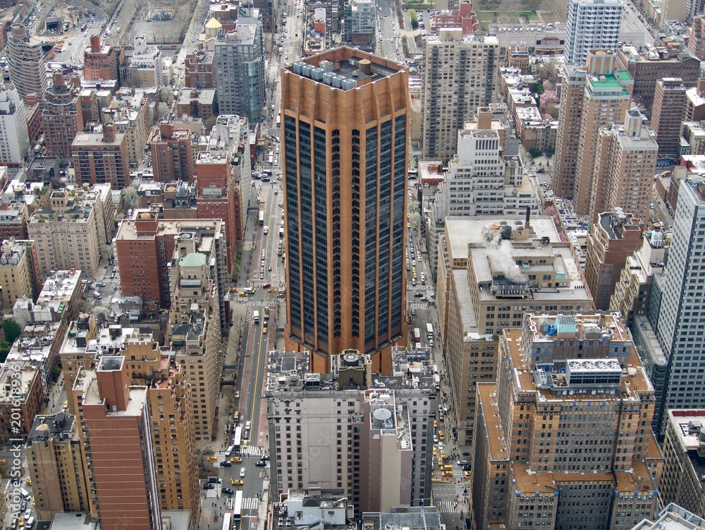 Fototapeta premium Manhattan de haut