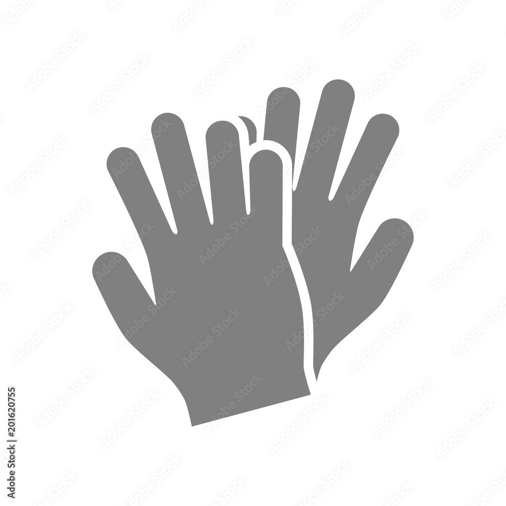 Gloves icon. Vector Illustration Gloves icon. Vector Illustration