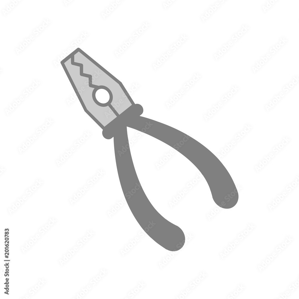 Pliers icon. Vector Illustration Pliers icon. Vector Illustration