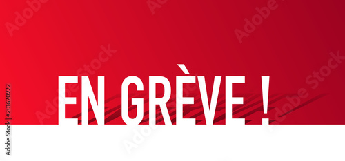 en grève