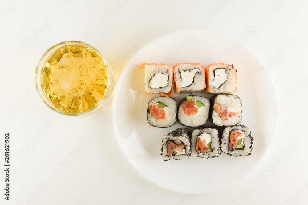 fresh rolls with fish fresh rolls with fish