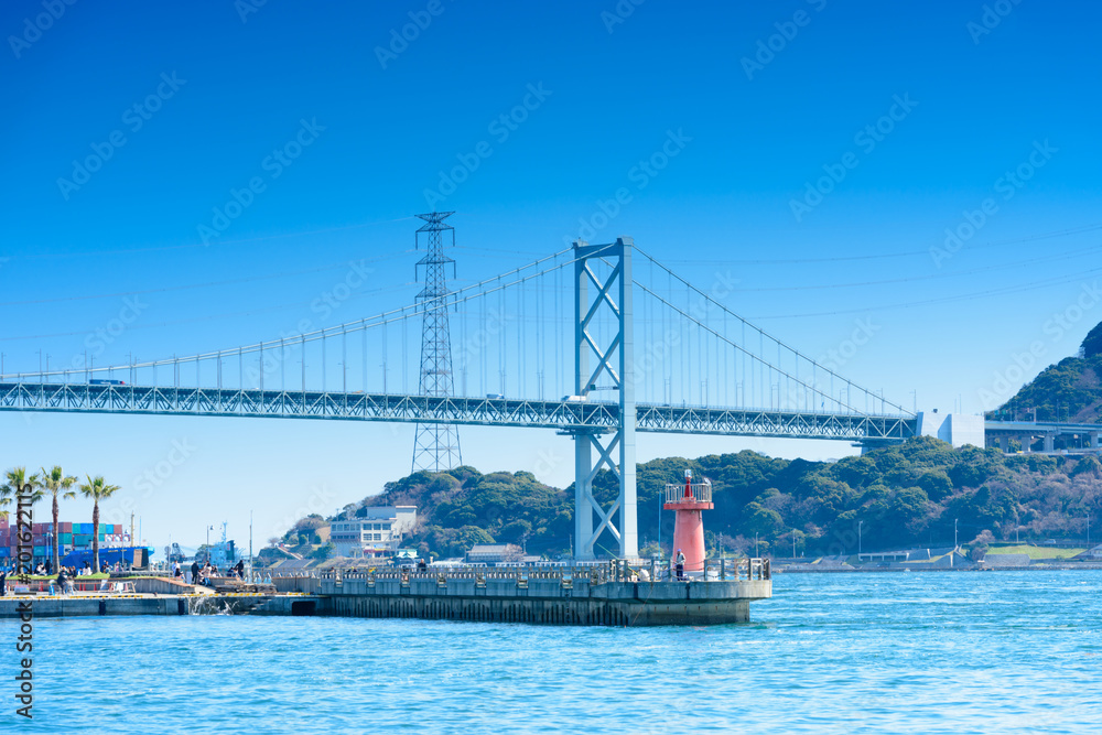 Fototapeta premium 観光都市 下関