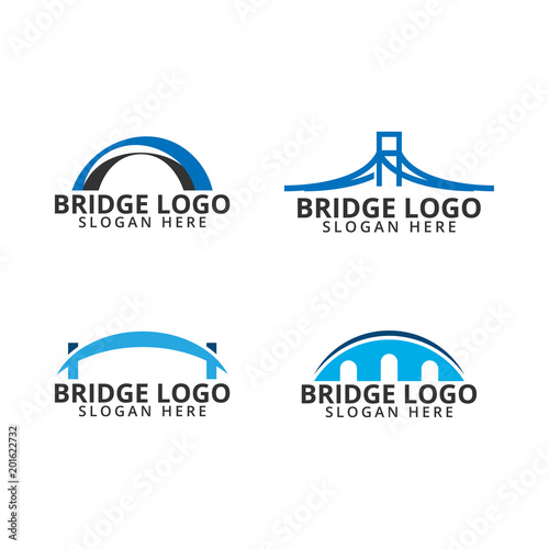 Bridge logo icon template
