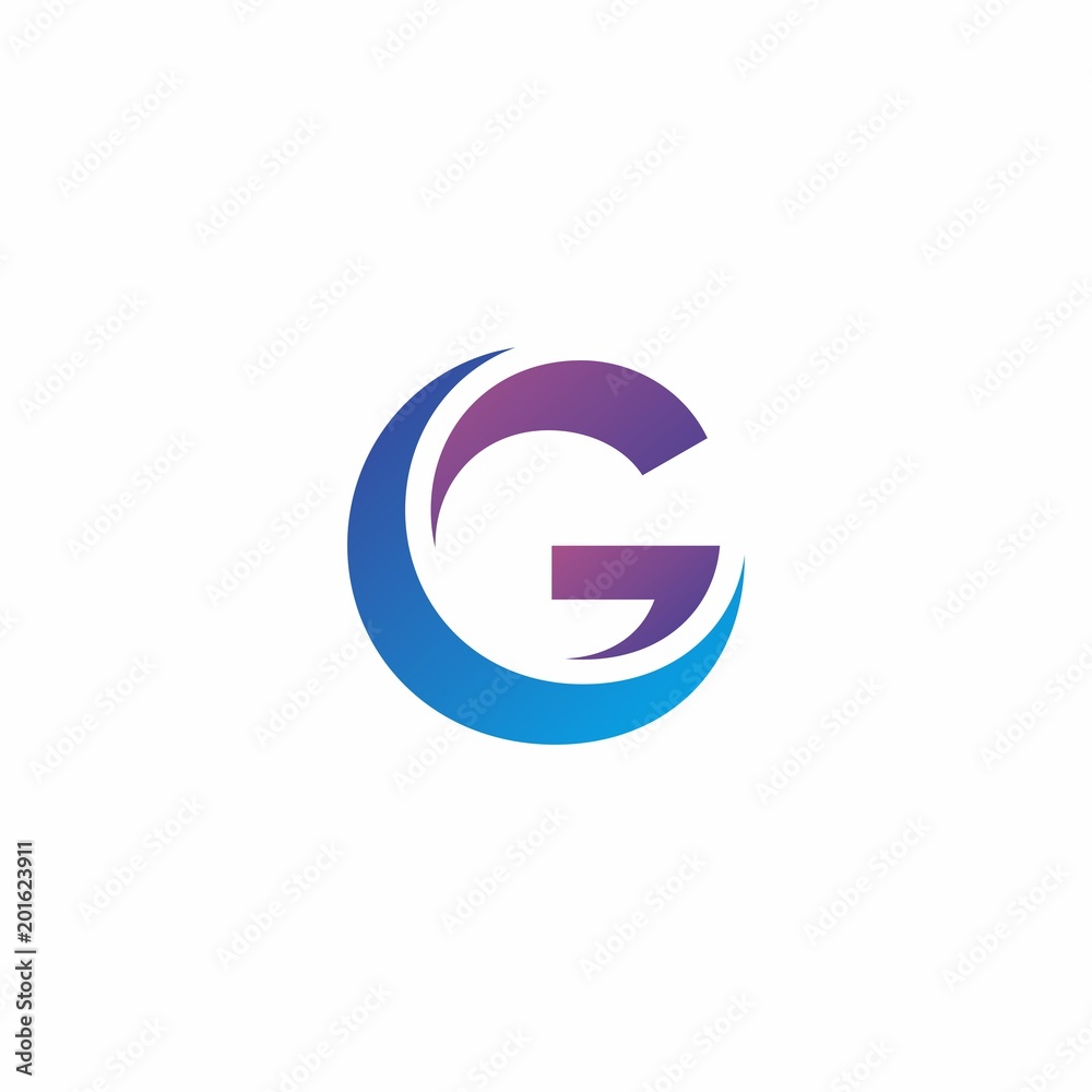 G letter logo design for web, icon, or company