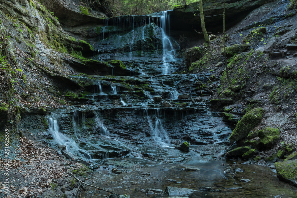 Wunschmotiv: Hörschbach-Wasserfall bei Murrhardt #201625379
