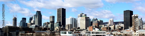 Skyline of Montreal, Quebec, Canada