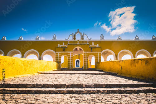 Izamal yellow town, Mexico photo
