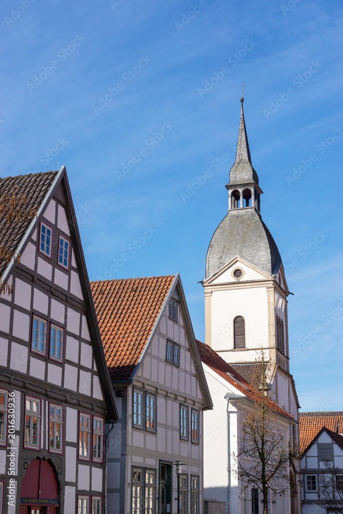 Obraz premium Ehemailige Kirche St. Bonifatius in Lemgo, Nordrhein-Westfalen