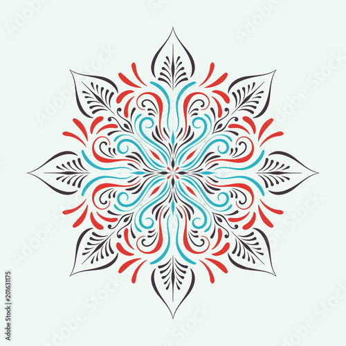Vector Circle Mandala Design