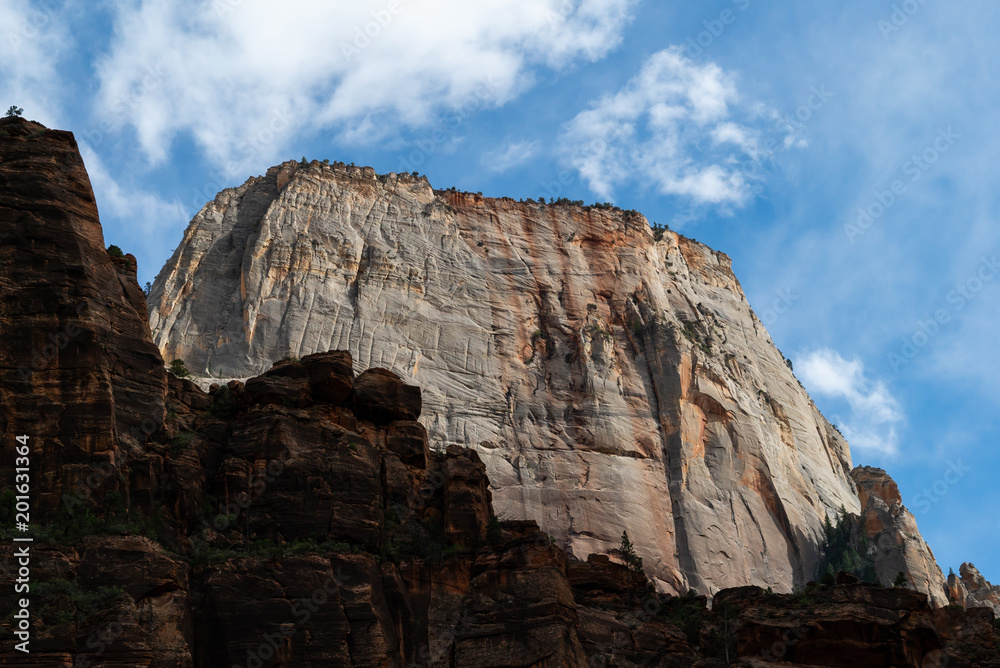 Cliffs in Zion National Park, Utah