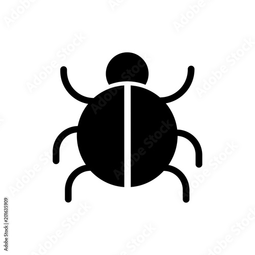 Bug vector icon