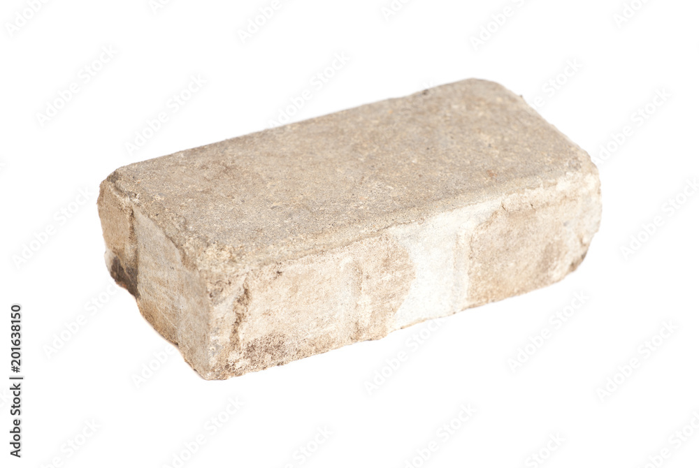 brick isolated on white background brick isolated on white background