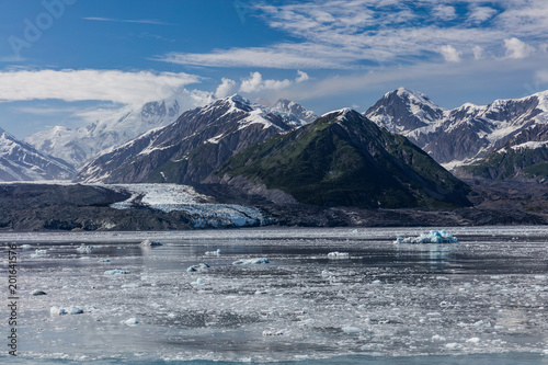 Hubbard Glacier in Alaska. 