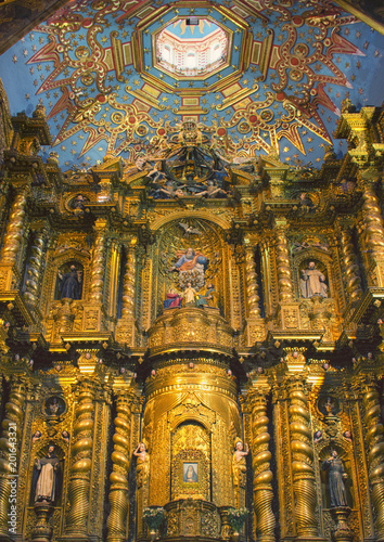 Iglesia de la Compañía de Jesús - Quito - Ecuador - Centro Histórico Stock  Photo | Adobe Stock