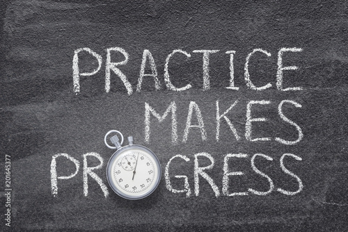 practice makes progress watch
