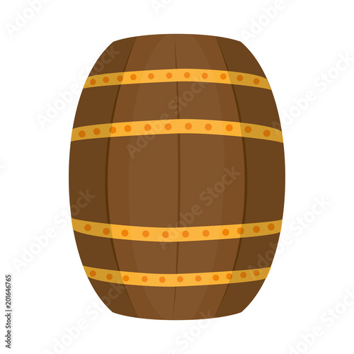 wood barrel cargo object design