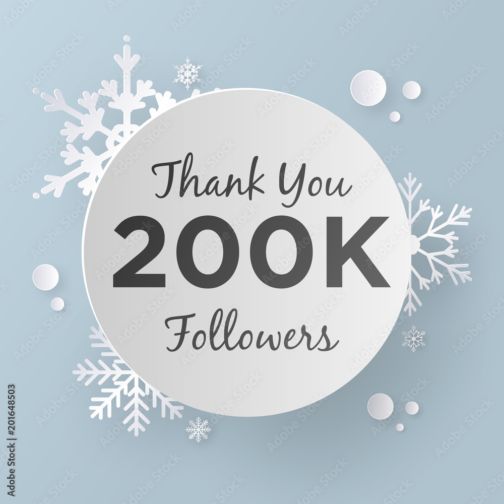 Thank You 200K Followers