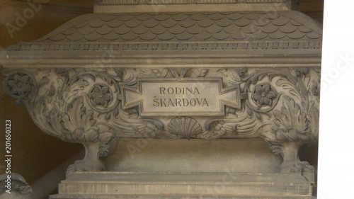 Rodina Skardova's tombstone photo