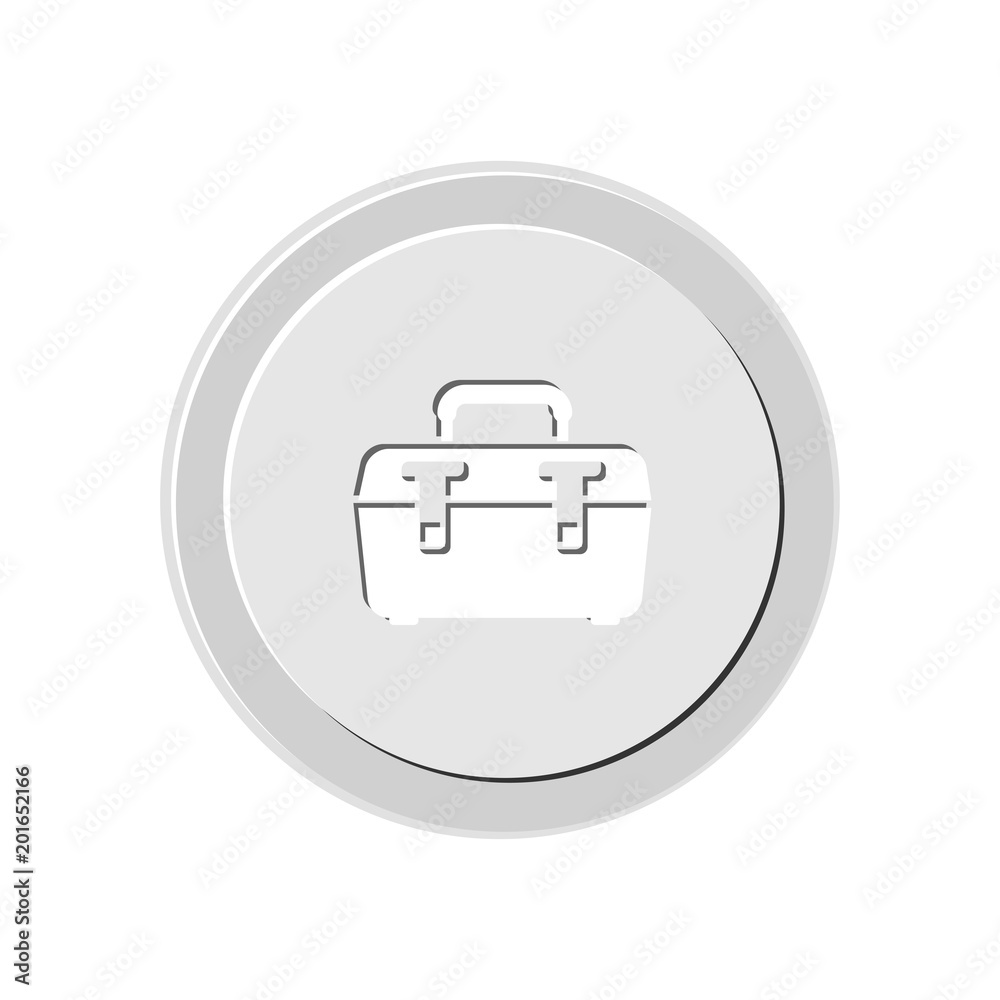 Tool box icon. Vector Illustration Tool box icon. Vector Illustration
