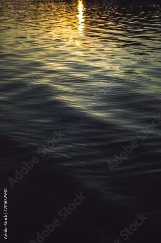 Sunset on the water © Isaac