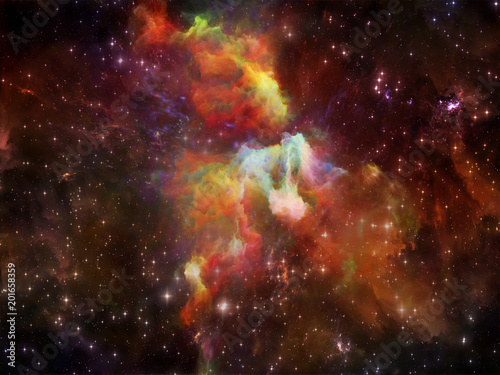 Fototapeta Naklejka Na Ścianę i Meble -  Glow of Nebula