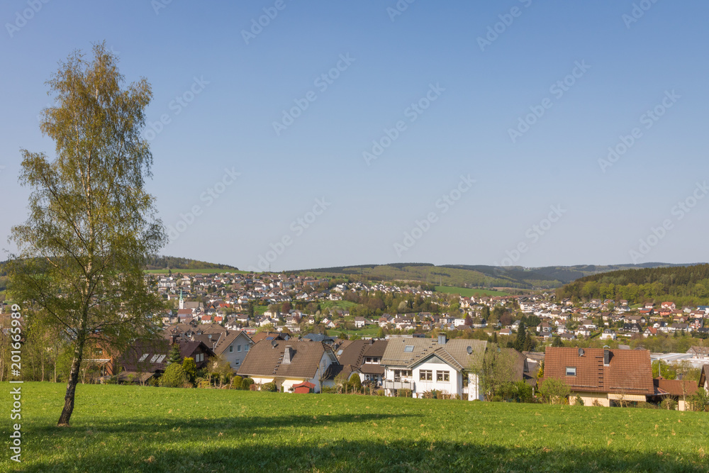 Obraz premium Herscheid im Frühling