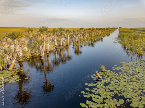 A Waterway in Rural Brevard County, Florida