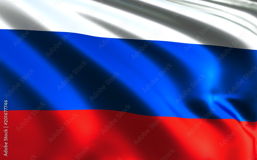 Fototapeta premium Flag of Russia