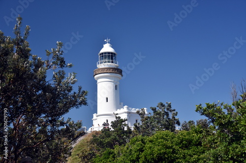 Wallpaper Mural Byron Bay, Australia - Dec 25, 2017. The most easterly point of the australian mainland; the lighthouse of Cape Byron. Torontodigital.ca