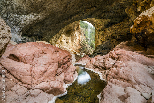 Fotografia Tonto Natural Bridge near Payson, Arizona